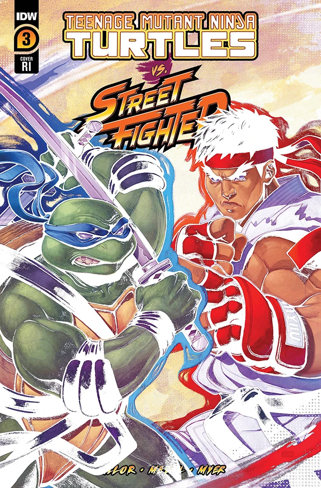 Teenage Mutant Ninja Turtles Vs. Street Fighter #3 (Cover E Beals Variant)