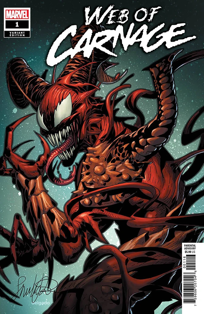 Web Of Carnage #1 (Salvador Larroca Variant)