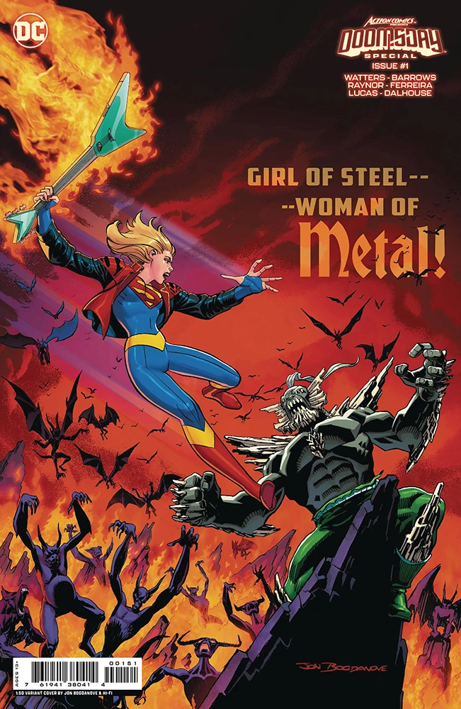 Action Comics Presents: Doomsday Special: One-Shot #1 (Cover E Jon Bogdanove Card Stock Variant)